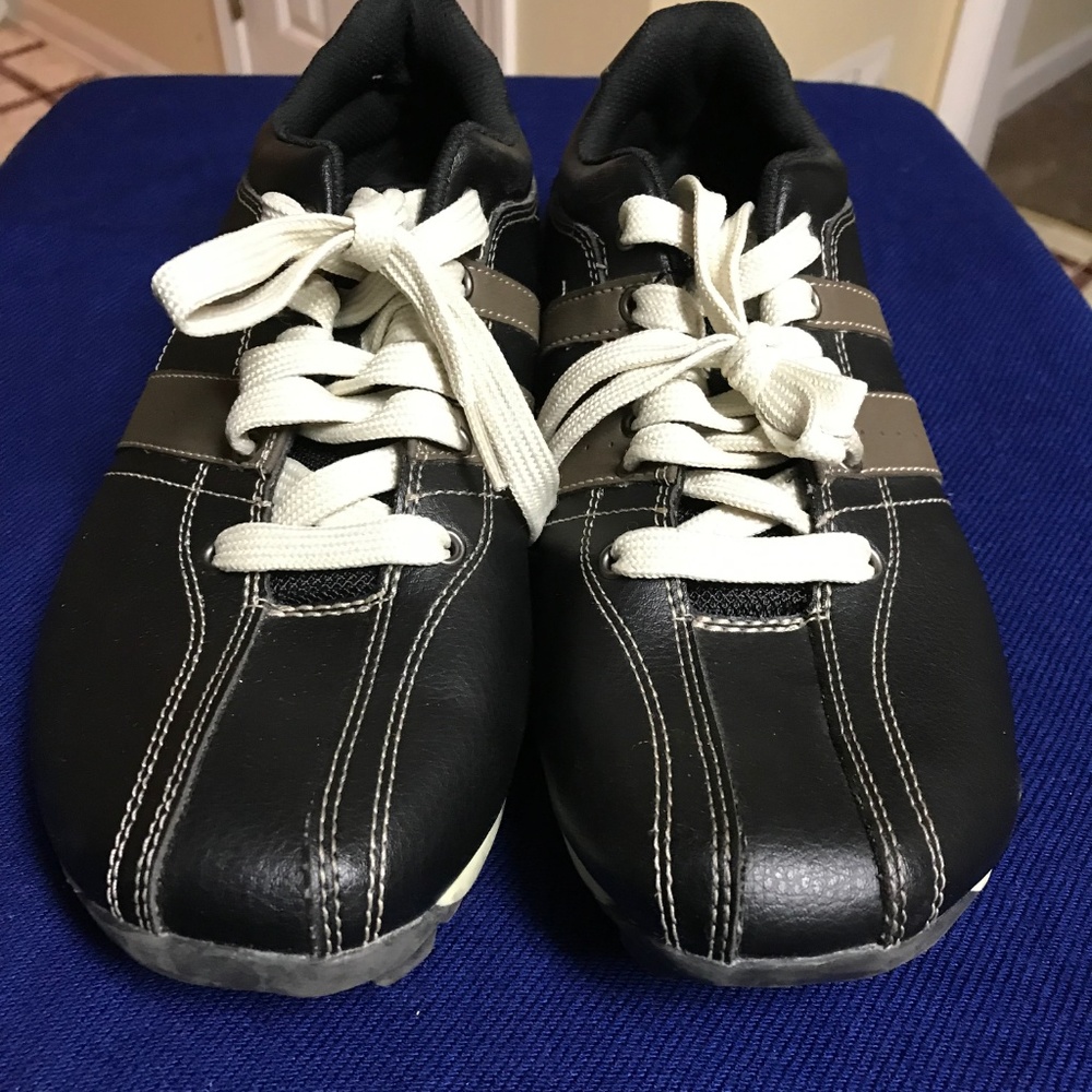 State Street Black & Brown Lace-Up Oxford Casual